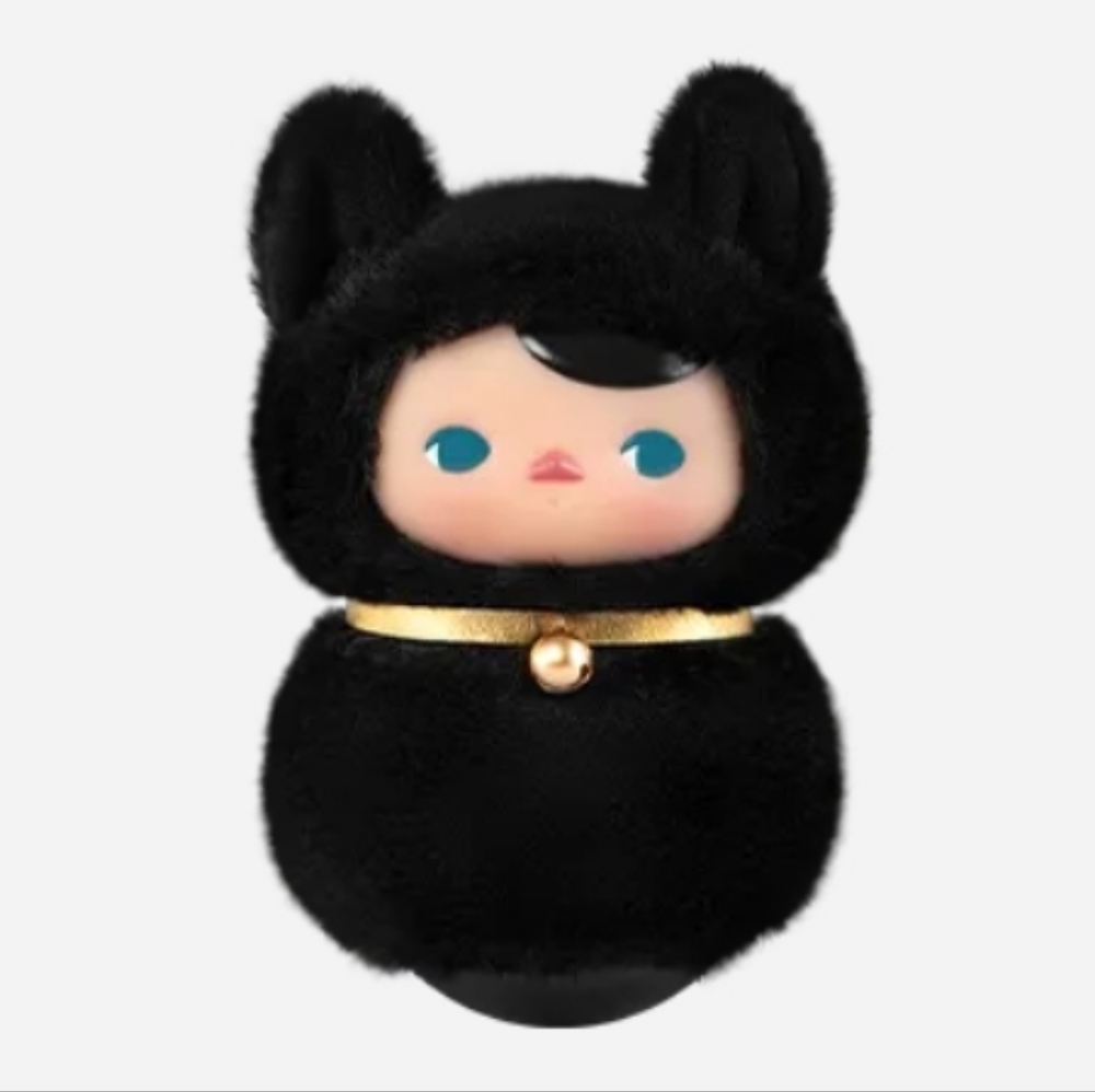 Popmart Pucky Roly Poly Kitty Black Cat